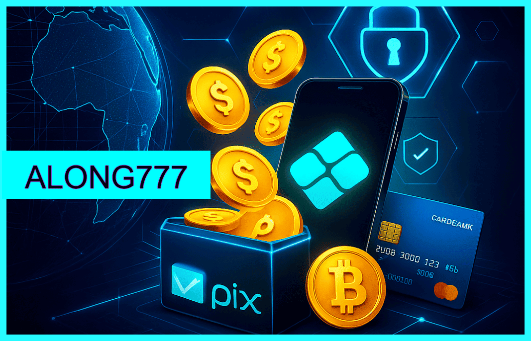 Passo a passo de instalação do ALONG777 app.